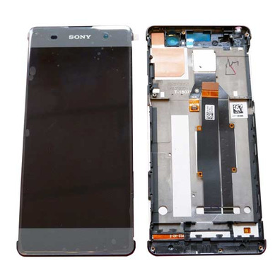 Full Front Assembly with Frame for Sony Xperia XA Black