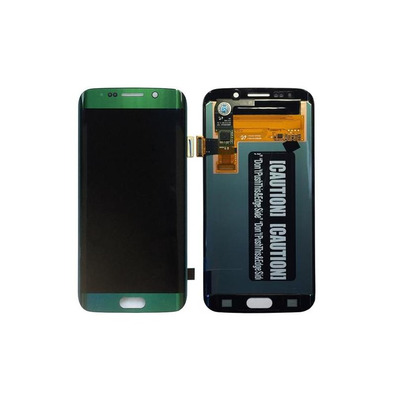 Replacement Full Screen   Frame Samsung Galaxy S6 Edge Green