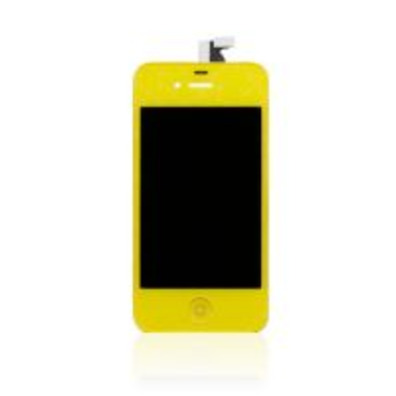 Full Screen for iPhone 4 Yellow