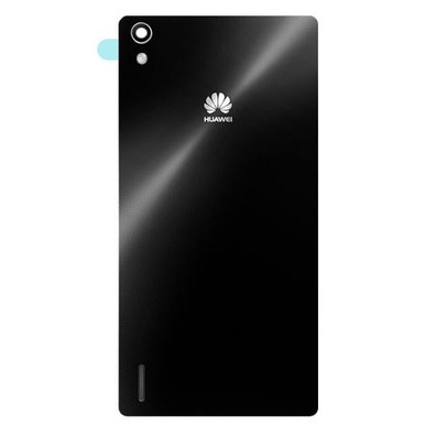 Back Cover with Sticker for Huawei P7 Black