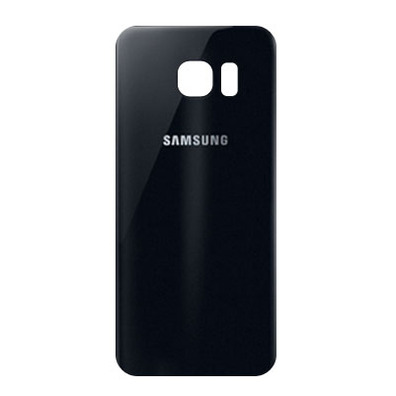 Back Cover with Sticker for Samsung Galaxy S7 Edge Black