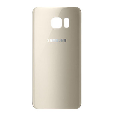 Back Cover with Sticker for Samsung Galaxy S7 Edge Gold