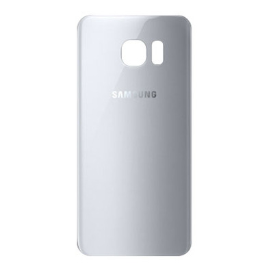 Back Cover with Sticker for Samsung Galaxy S7 Edge Silver