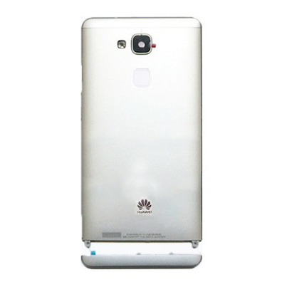 Back Cover with Sticker/Touch ID for HUAWEI Mate 7 White White