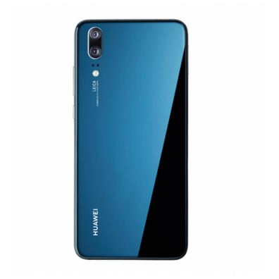 Replacement back cover for Huawei P20 Blue
