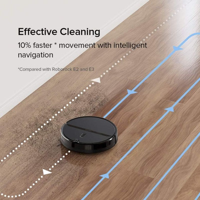 Robot Vacuum Cleaner Xiaomi Roborock E4 Black Aspires/Friega