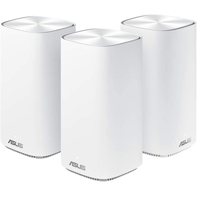 Wireless ASUS Zenwifi AC Mini CD6 Pack x3 Blanco AIMESH