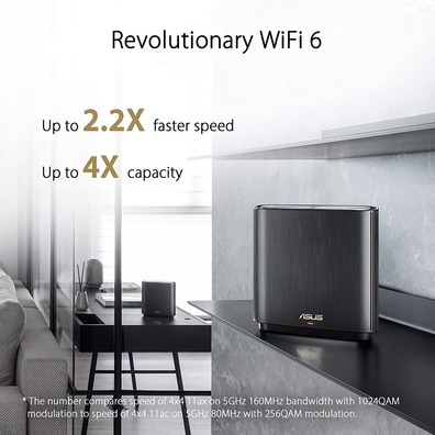 Wireless ASUS Zenwifi AX XT8 (Pack x2) Router