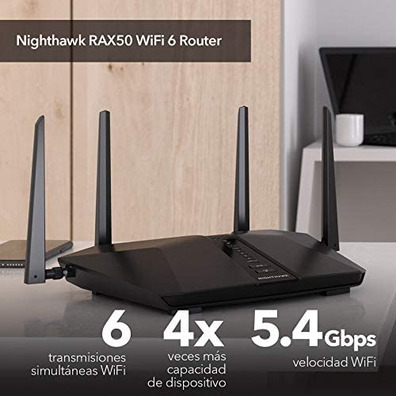 Wireless Netgear RAX50 Nighthawk Router