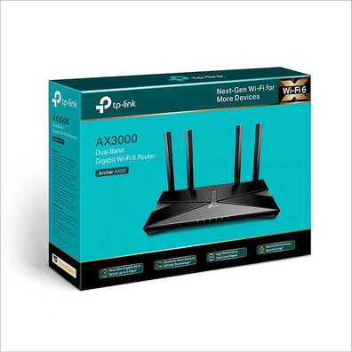 Wireless TP-Link Archer AX50 Black router