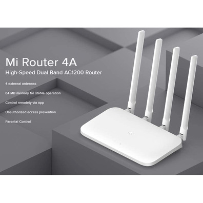 Wireless Xiaomi MI Router 4A Gigabit White Router