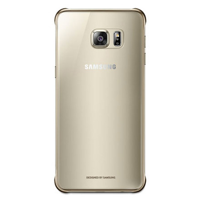 Clear Golden Case for Samsung Galaxy S6 Edge Plus - Samsung