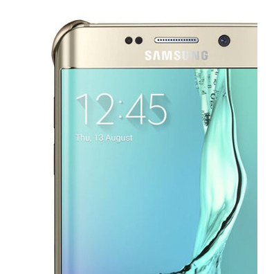 Clear Golden Case for Samsung Galaxy S6 Edge Plus - Samsung