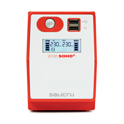 SAI Interactive Line Salicru SPS 850 SOHO + 850VA/480W 2 * Schuko