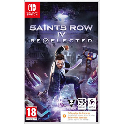 Saints Row IV Re-Elected (Code in a Box) Switch