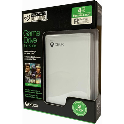 Seagate Game Drive 4 White One/Xbox TB Series X/S Xbox