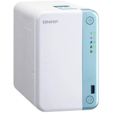 Qnap Desktop 2BAY NAS 2GB RAM 1GbE NAS Server