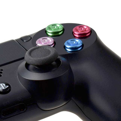 Aluminium P3K Fancy Joypad Buttons (PS3/PS4)