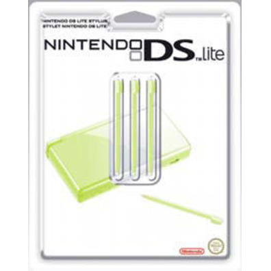 Set 3 Punteros Stylus DS Lite Green