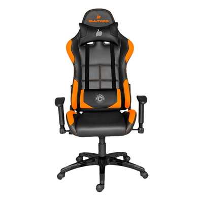 Bultaco chair Black Gaming / Orange