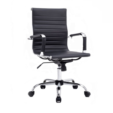 Office Chair Equip Black Middle Support