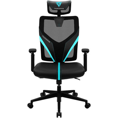 Thunder X3 Yama 1 Black/Cyan Ergonomic Chair