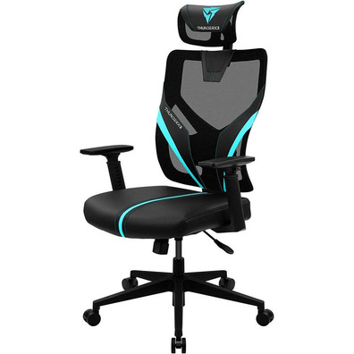 Thunder X3 Yama 1 Black/Cyan Ergonomic Chair