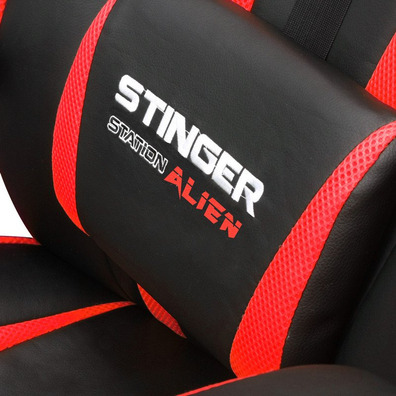Chair Gamer Woxter Stinger Station Alien Black-Red