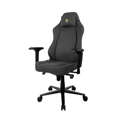 Chair Gaming Arozzi Primo Woven Fabric Black-Gold Logo