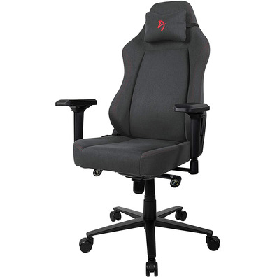 Chair Gaming Arozzi Primo Woven Fabric Black-Red Logo