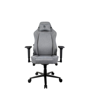 Chair Gaming Arozzi Primo Woven Fabric Grey-Black Logo