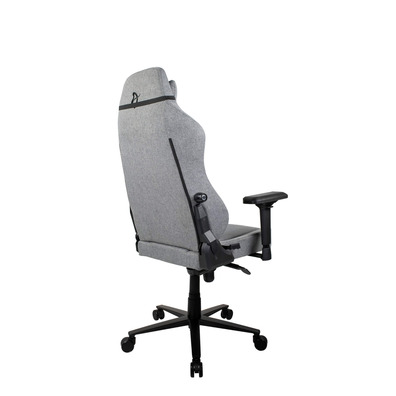 Chair Gaming Arozzi Primo Woven Fabric Grey-Black Logo