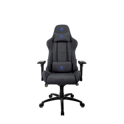 Chair Gaming Arozzi Verona Signature Soft Fabric-Blue Logo