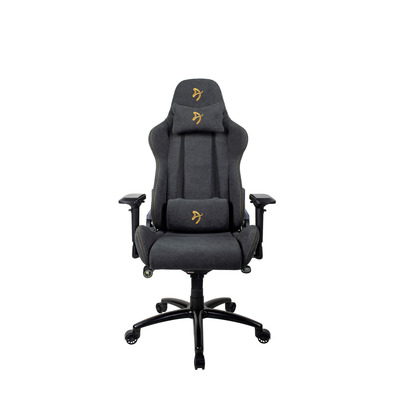 Chair Gaming Arozzi Verona Signature Soft Fabric-Gold Logo