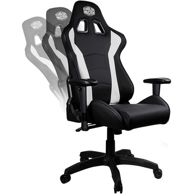 Chair Gaming Cooler Master Caliber R1 Black/White