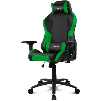 Black/Green Gaming Drift Drift Chair