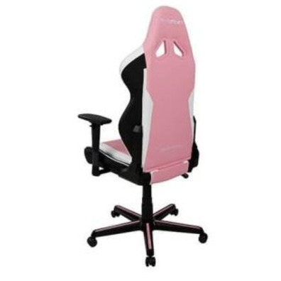 Chair Gaming DXRacer Racing Pink/White