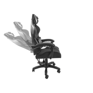 Chair Gaming Fury Avenger L Negra/Blanca