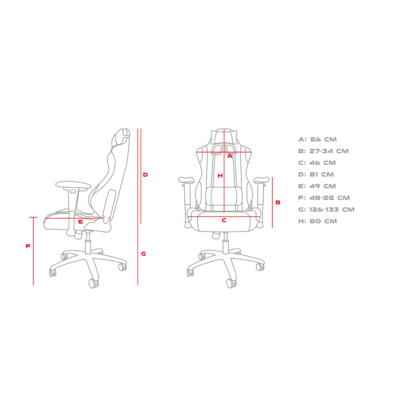 Chair Gaming Genesis Nitro 550 Black/Green