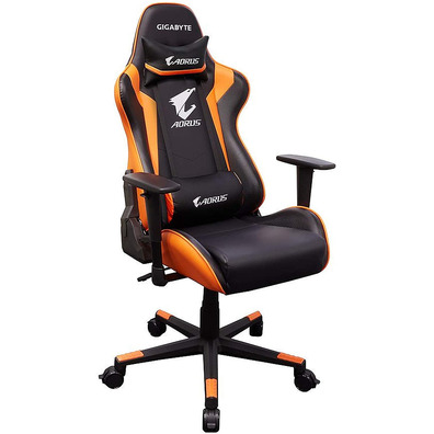 Silla Gaming Gigabyte AGC300 v2 Aorus Negro/Orange