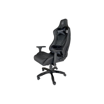 Chair Gaming Keep Out Hammer Black Silver