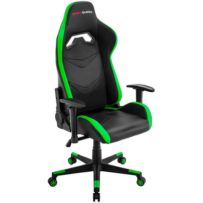 Chair Gaming Mars Gaming MGC3BG Verde/Negra