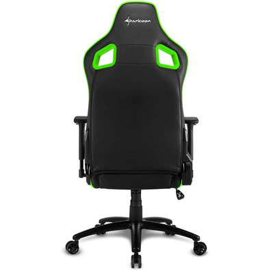 Chair Gaming Sharkoon Elbrus 2 Black Green 160G