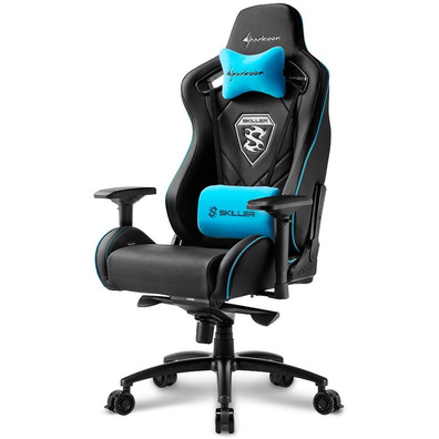 Chair Gaming Sharkoon Skiller SGS4 Black/Blue 160G
