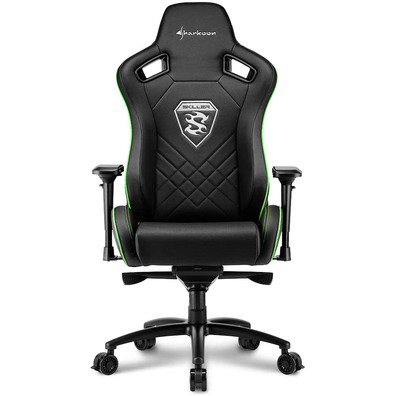 Chair Gaming Sharkoon Skiller SGS4 Black Green 160G