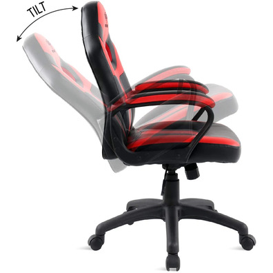 Chair Gaming Spirit of Gamer Fighter Junior Red/Black