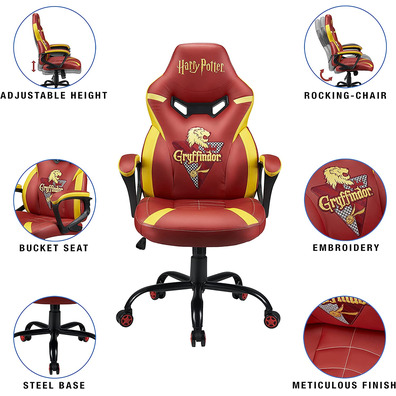 Chair Gaming Subsonic Harry Potter Junior Griffindor