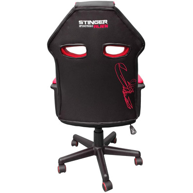 Chair Gaming Woxter Stinger Station Alien Black/Red