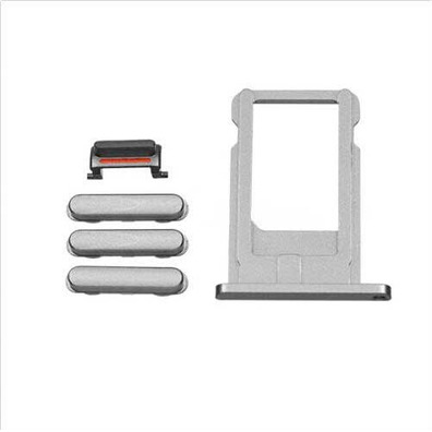 SIM Card Tray and Side Buttons Set for iPhone 6S Plus Black
