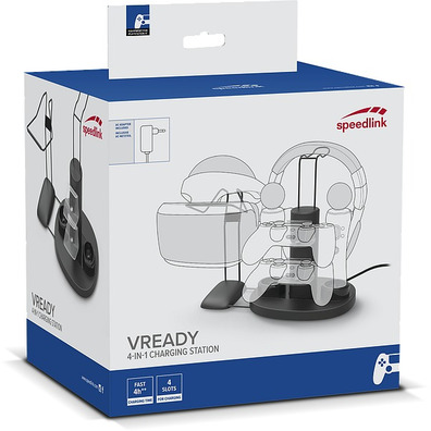 Charging system 4-in-1 VREADY for PS4 Speedlink